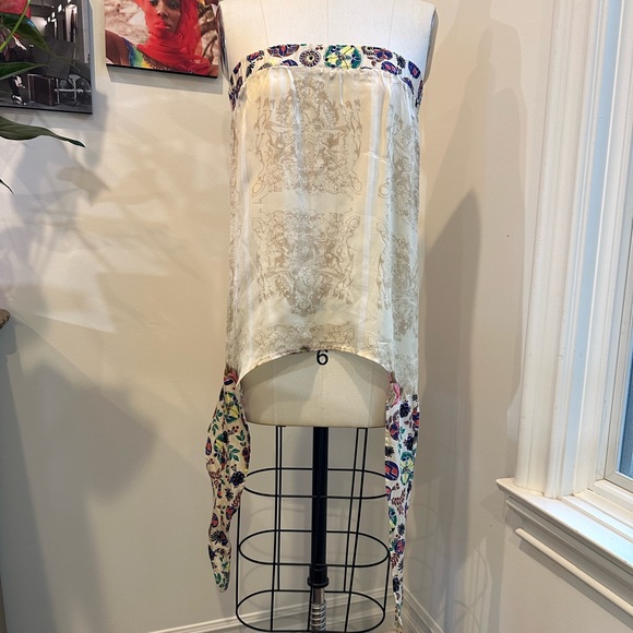 Silk like cotton top-skirt. - Picture 5 of 11